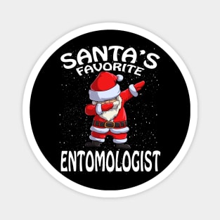 Santas Favorite Entomologist Christmas Magnet